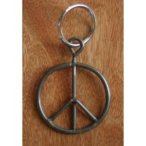  Woodstock Music Festival 1969 Fence Peace Sign Key Chain 