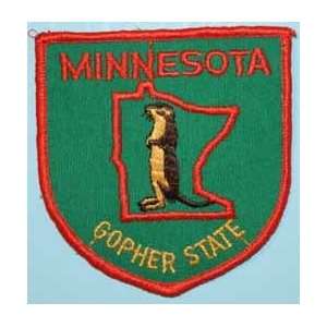  FB014 Minnesota Gopher State Embroidered Applique Travel 