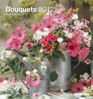   2012 Bouquets Poster Calendar by teNeues Publishing Company  Calendar