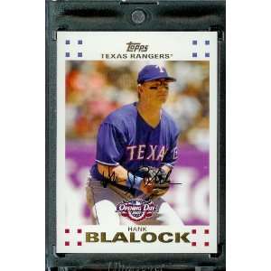  2007 Topps Opening Day #29 Hank Blalock Texas Rangers 