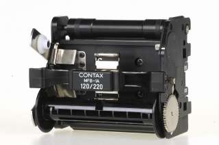 Contax 645 Film Holder + MFB 1a 120/220 Insert *EX+*  