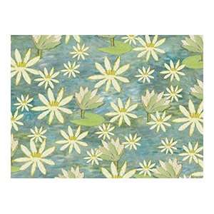  By the Yard Birds of a Feather Waterlilies Quilt Fabric 