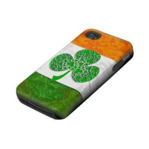  Ireland Shamrock Tough Iphone 4 Case Cell Phones 