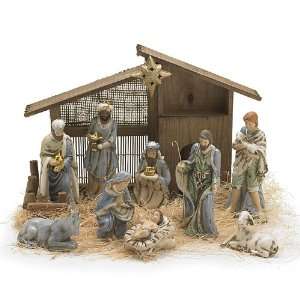  10pc Holiday Nativity Scene