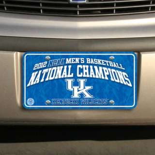 Kentucky Wildcat 2012 NCAA Mens Basketball National Champions License 