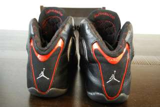 Nike Air Jordan XXI 21 Retro Mens Sz 10 Black/Black/Red  