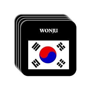  South Korea   WONJU Set of 4 Mini Mousepad Coasters 