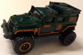 Matchbox Basic 2012 #51 JEEP WRANGLER SUPERLIFT Dark Green MOC 