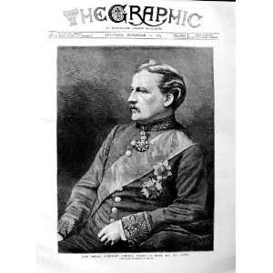  1883 JOHN DOUGLAS SUTHERLAND CAMPBELL MARQUIS LORNE
