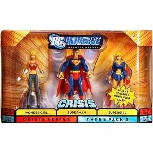   Heroes 3   Pack Wondergirl / Superman / Supergirl Toys & Games