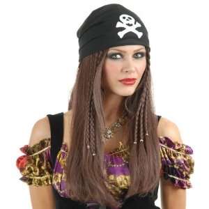  Sexy Womens Pirate Costume Wig Toys & Games