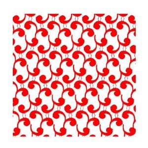  Red Fred Bodoni Paper  Pattern No. 1 