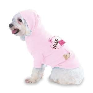  HARP Chick Hooded (Hoody) T Shirt with pocket for your Dog 