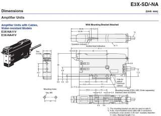 Omron Photoelectric Switch E3X NA11 E3XNA11 Fiber NIB  