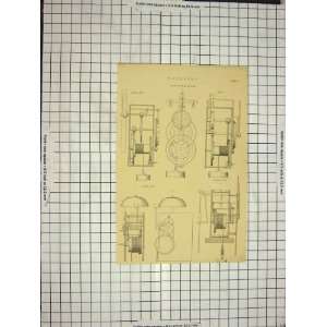  HOROLOGY ANCIENT CLOCK DE WICK STRIKING PART DIAGRAMS 