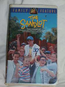THE SANDLOT VHS 20TH CENTURY FOX FAMILY FEATURE 024543006930  