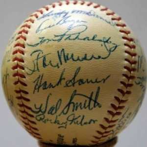 Signed Stan Musial Baseball   1956 Team 26 NL   Autographed Baseballs