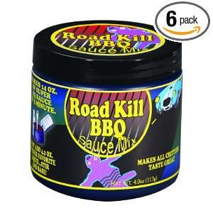 Dean Jacobs Road Kill Barbeque Sauce Mix, 6.0 Ounce (Pack of 6 