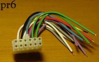 PIONEER 12 pin 2x6 WIRE Wiring HARNESS DEH 225 245 435  