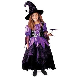  Purple Spider Witch Kids Costume Toys & Games