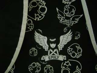 Emily the Strange Angel Wing Wings Backpack Bag Book Purse / Goth Punk 