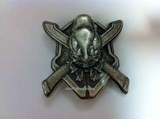 NEW HALO 3 XBOX 360 ODST COVENANT BADGE BELT BUCKLE METAL HEAVY DUTY 