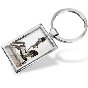  Keychain Vintage Horse   Hand Made, Key chain ring 