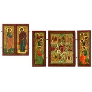  Nativity Triptych Icon, Orthodox Icon 