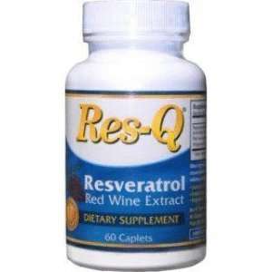  Res Q Resveratrol Red Wine Extract 60 Caps Health 