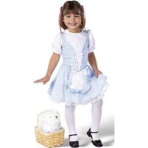  Wizard of Oz   Lil Dorothy Child Costume Size 6 8 yrs 