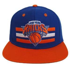  New York Knicks Retro Billboard Cap Hat Snapback Blue 