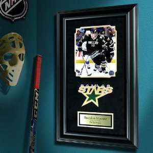  Brendon Morrow Dallas Stars Framed Autographed 8 x 10 