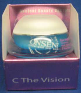 Onsen   Eye Relief   Age Defying Eye Cream   BRAND NEW  