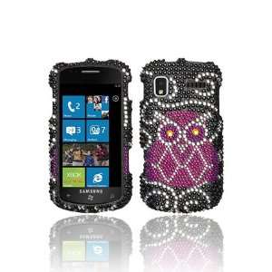  Samsung i917 Focus Full Diamond Graphic Case   Owl (Free 