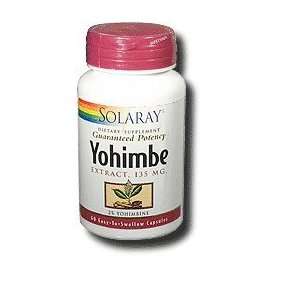  Solaray   Yohimbe Extract, 135 mg, 60 capsules Health 