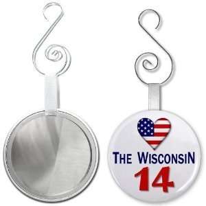  Creative Clam Support The Wisconsin 14 Politics 2.25 Inch 