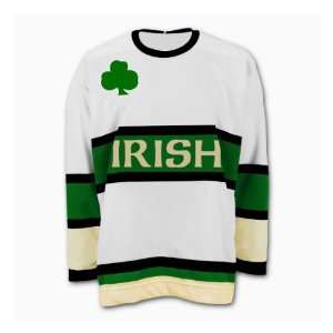   Irish *Murphy* Replica White Hockey Jersey