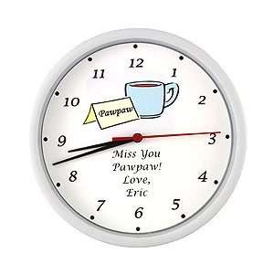  Pawpaw Gift   Personalized Pawpaw Clock