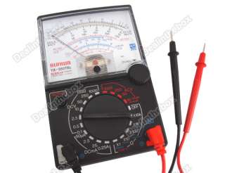 Sunwa 19 Range Analog Multimeter AC DC VOM Ohm VOL Adjustment Microamp 