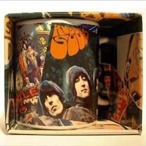    Rubber Soul Mug, Official Beatles Album Cover