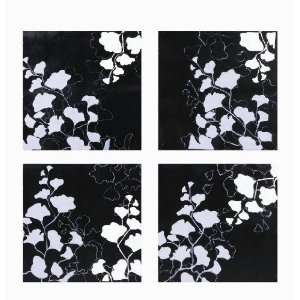  Wintery Leaves Wall Art by Coaster 