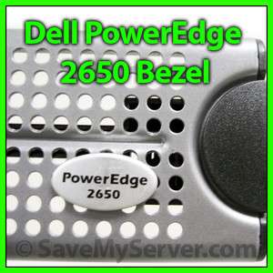 Dell PowerEdge 2650 2U Bezel Faceplate 6G401 + Keys  