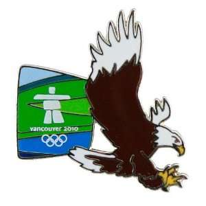   2010 Winter Olympics Eagle Collectible Pin