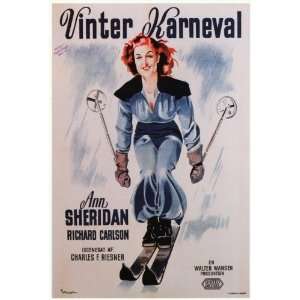 Winter Carnival Movie Poster (27 x 40 Inches   69cm x 102cm) (1939 