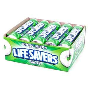LifeSavers Rolls Wint O Green 20 Roll Box  Grocery 