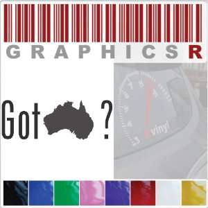 Sticker Decal Graphic   Got Australia? National Pride Country Aussie 