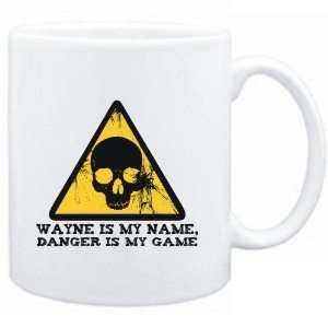  Mug White  Wayne is my name, danger is my game  Male 