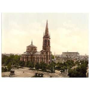  Church,Bromberg,Silesia,Germany,Bydgoszcz,Poland,1890s 