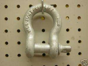 SHACKLE, CLEVIS, PEERLESS, 1 TON WWL, NEW  