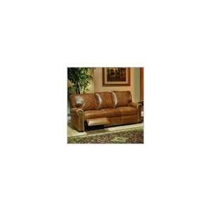   Furniture Leather Fairfield Reclining Leather Sofa Furniture & Decor